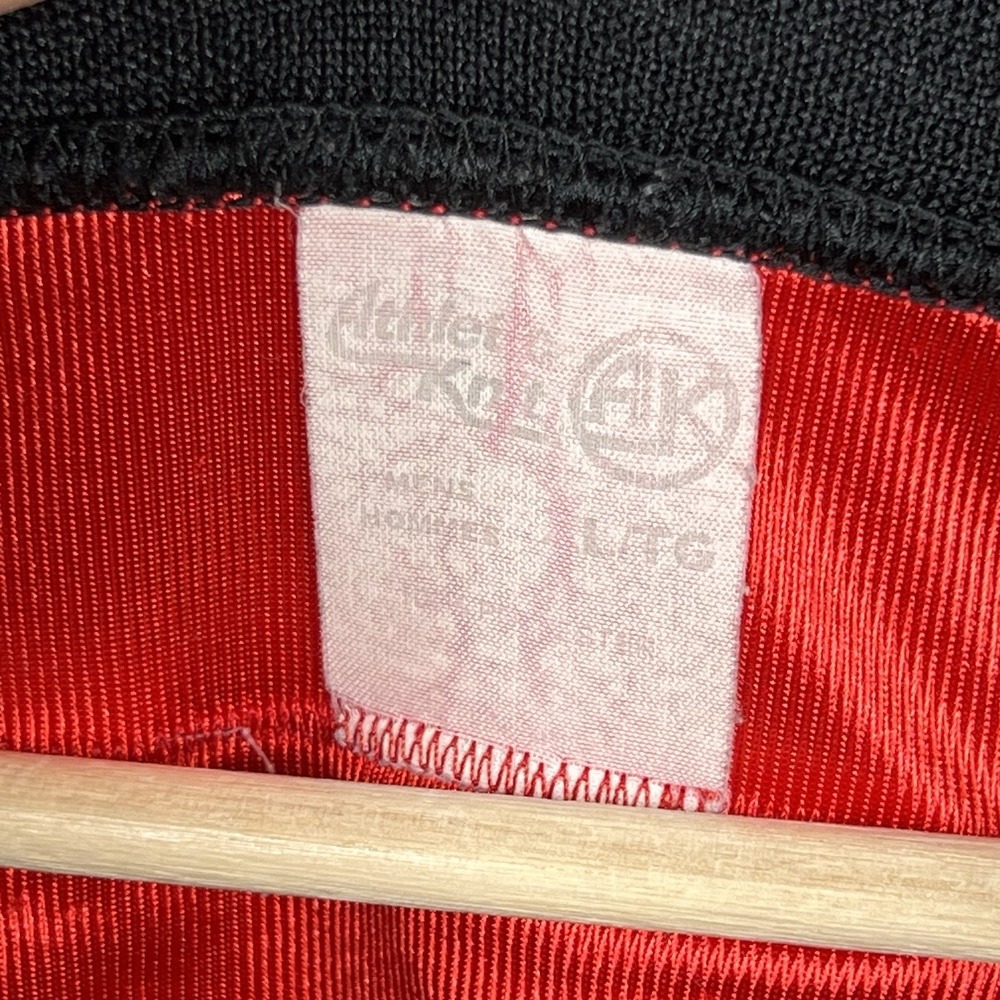 Vintage Athletic Knit AK Atlanta TailGators Large Red Hockey Jersey Distressed - Picture 7 of 14